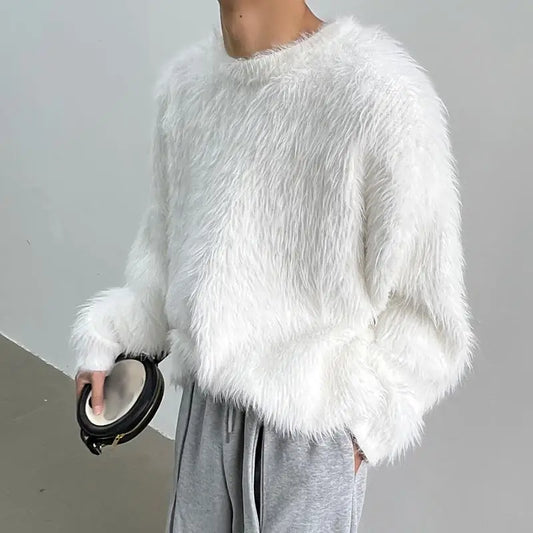 Pull Col Rond Décontracté Unisexe pour Printemps - PanierRoyale