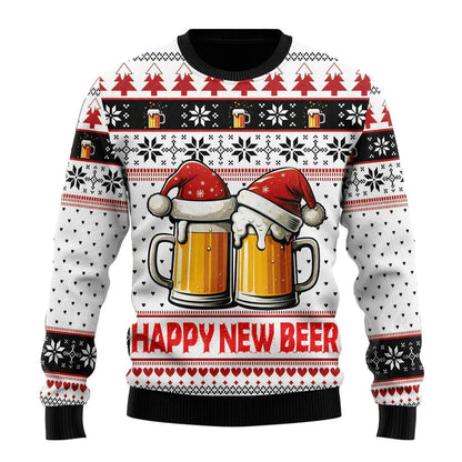 Pull de Noël Homme Drôle et Amusant pour Fête