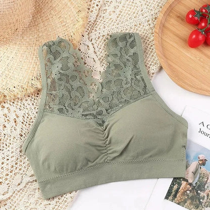 Soutien-gorge Femme Dentelle Sans Armature Confort Léger