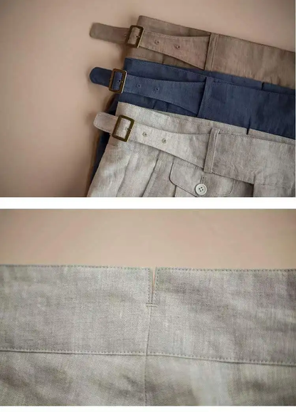 Pantalon Haut de Gamme Taille Haute pour Homme
