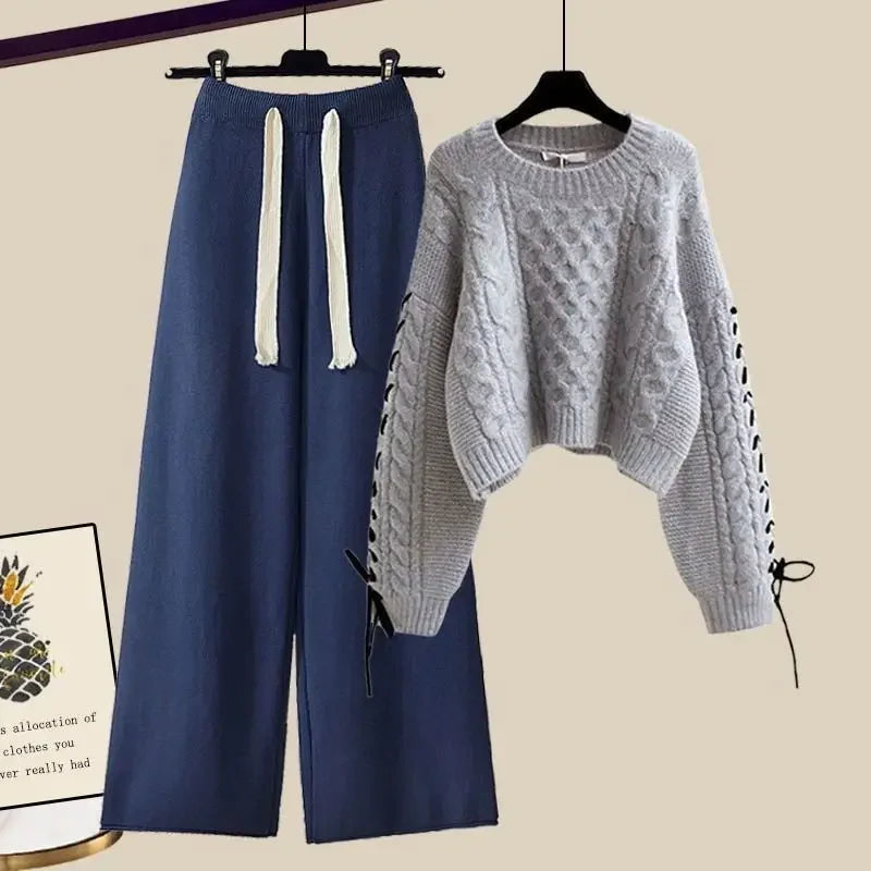 Costume Hiver Femme 2 Pièces Élégant