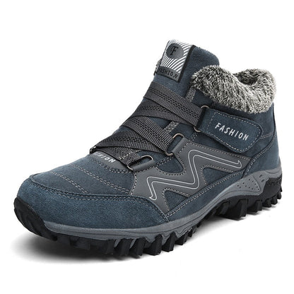 Bottines Hiver Chaudes et Confortables en Daim