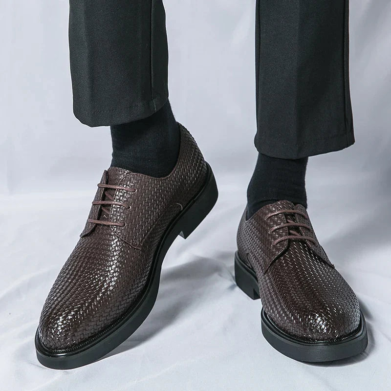 Richelieu Cuir Homme Élégant et Confortable