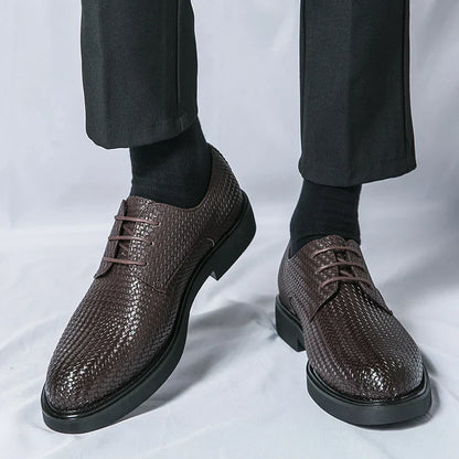 Richelieu Cuir Homme Élégant et Confortable