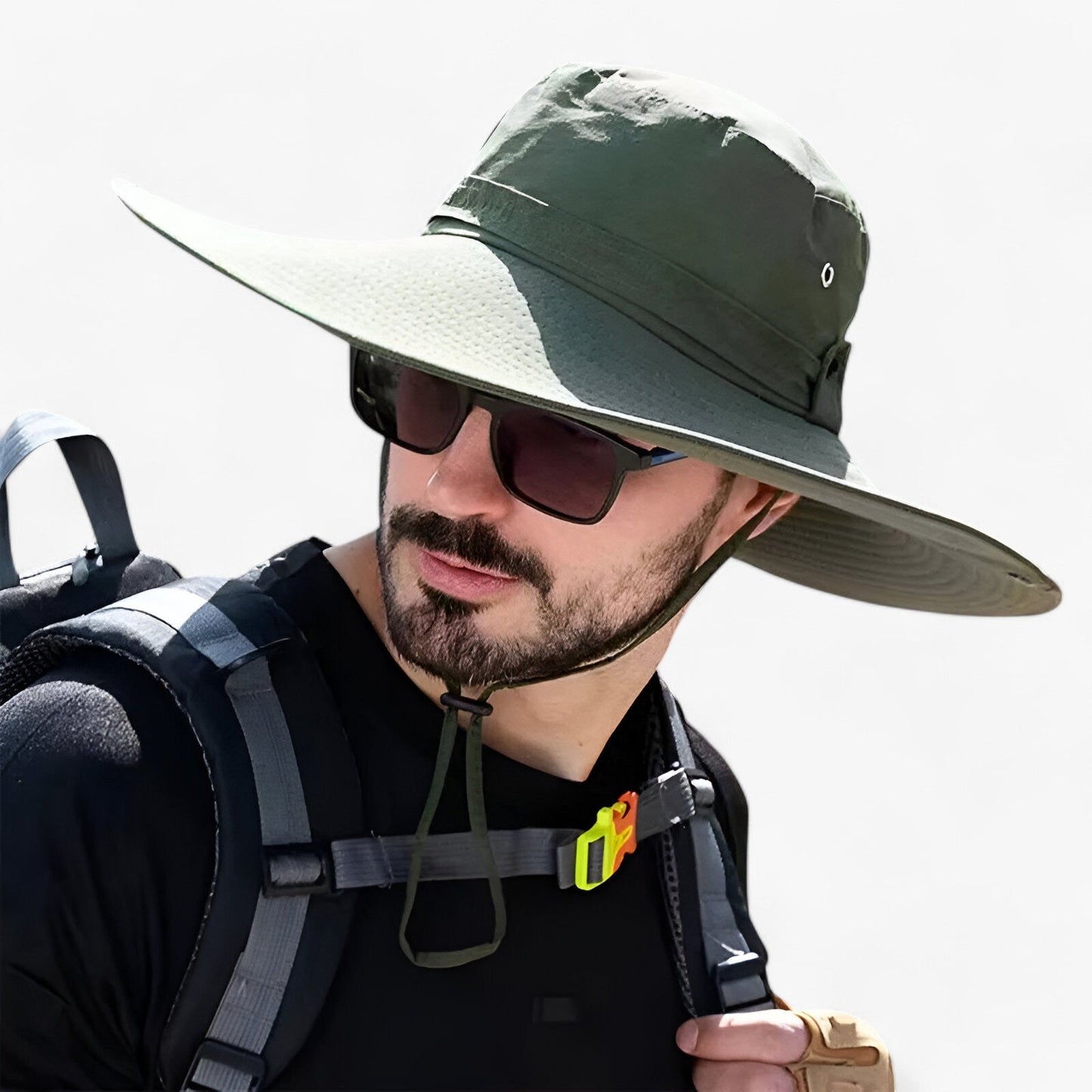 Casquette de soleil Classique avec Bord Élargi