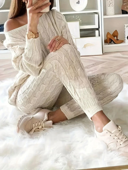 Ensemble Deux Pièces Femme Confortable - Tenue de Maison Chic