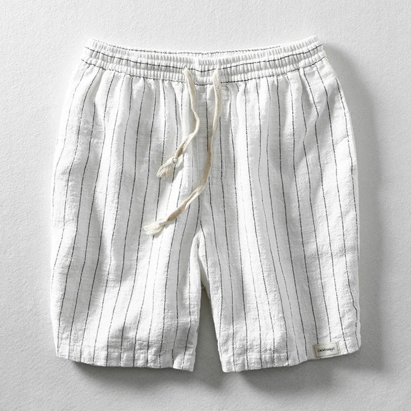 Shorts Lin pour Homme Confortables et Légers - BerlinGlamour