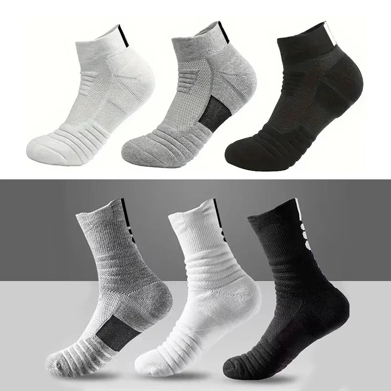 Chaussettes Homme Sport Respirantes Antidérapantes