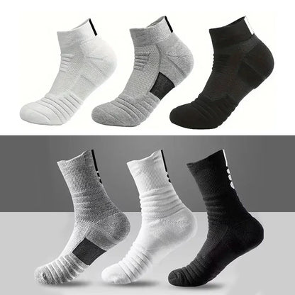 Chaussettes Homme Sport Respirantes Antidérapantes
