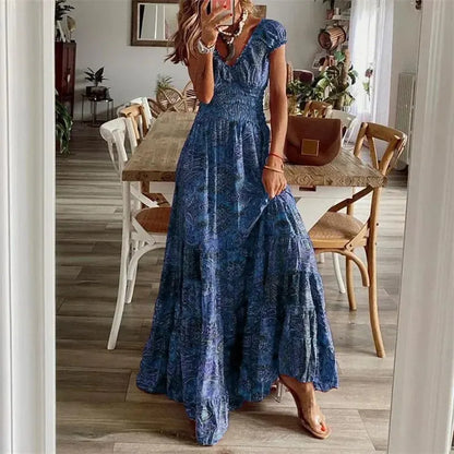 Robe Longue Décontractée et Confortable pour Femme - PanierRoyale