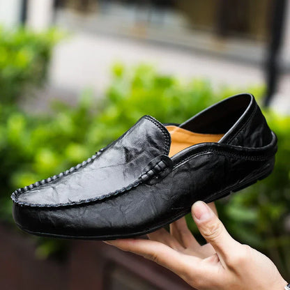 Mocassins Homme Cuir Italien Authentique