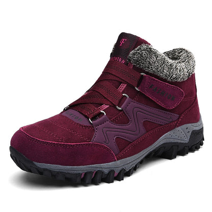 Bottines Hiver Chaudes et Confortables en Daim