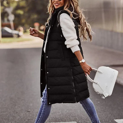 Gilet Long Doux et Chic pour Femme