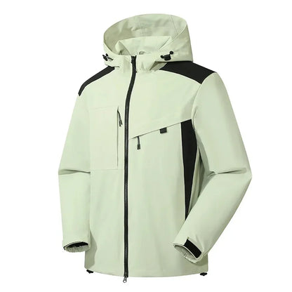 Veste de ski Homme Imperméable Capuche Confortable Coupe Casual