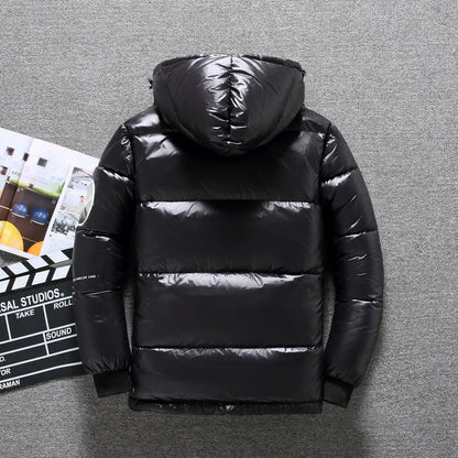 Doudoune D’Hiver Pour Homme Avec Capuche | Manche Longue