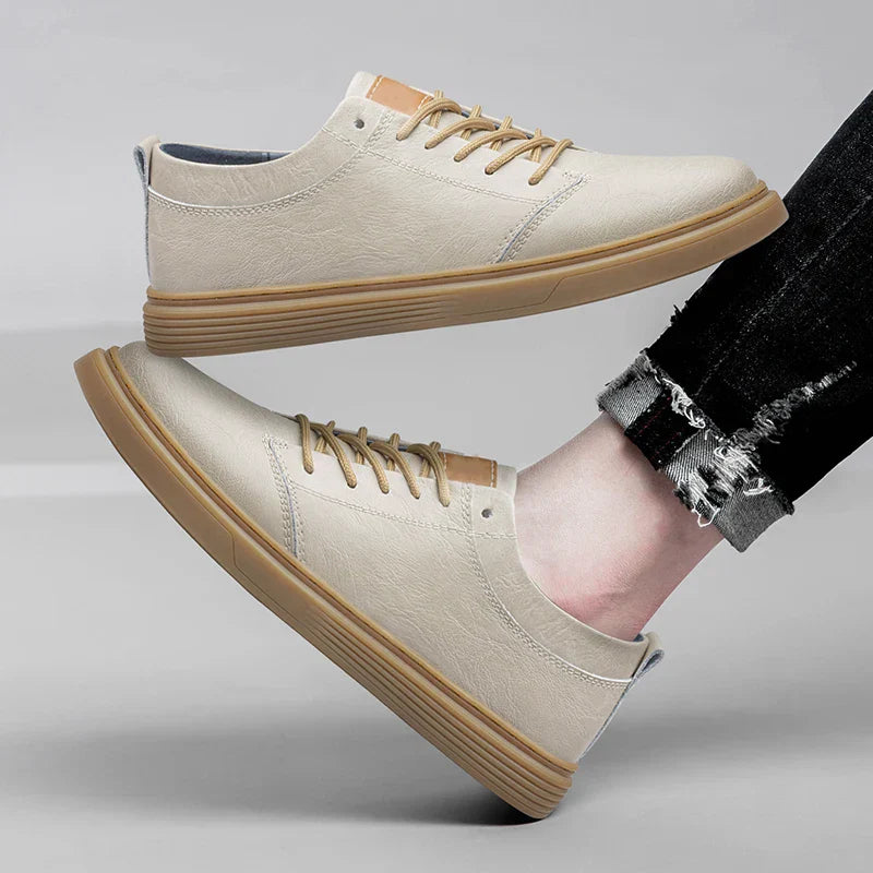 Baskets Cuir Homme de Qualité