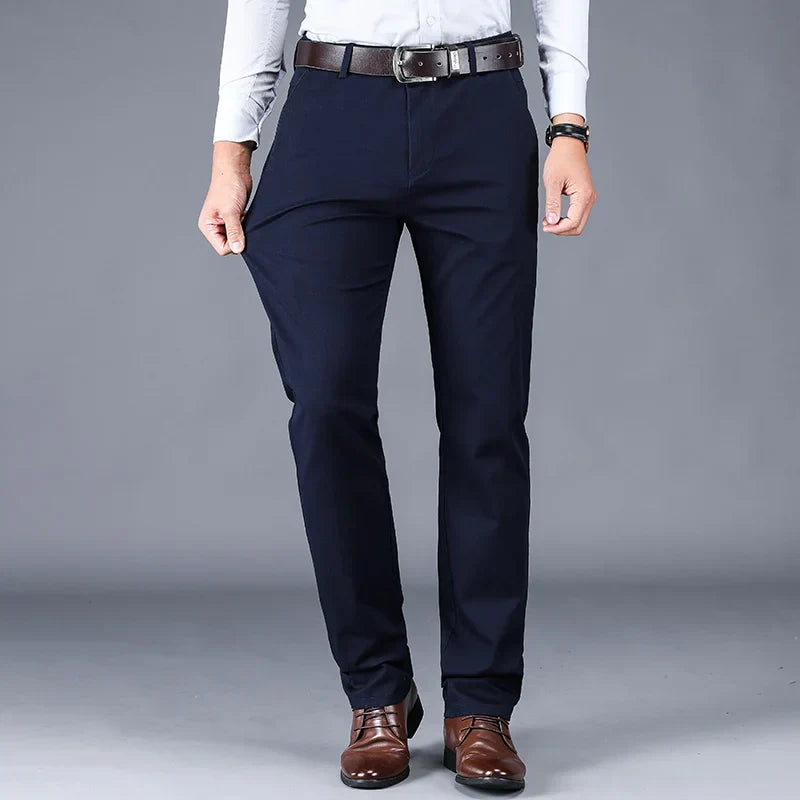 Pantalon Homme Slim Fit Noir Premium