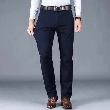 Pantalon Homme Slim Fit Noir Premium