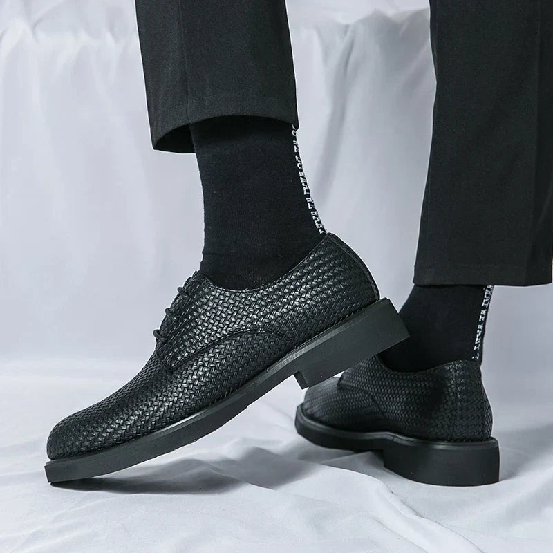 Richelieu Cuir Homme Élégant et Confortable