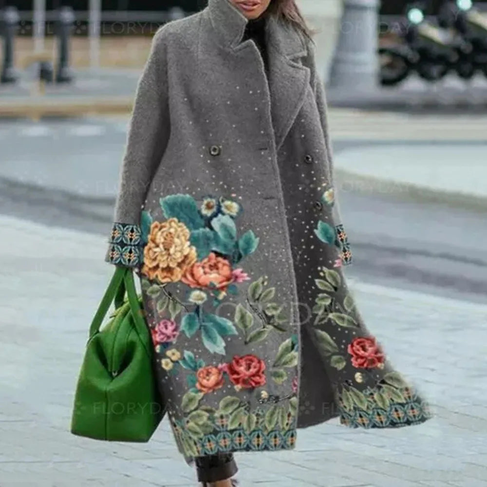 Manteau femme hiver carreaux chaud et tendance