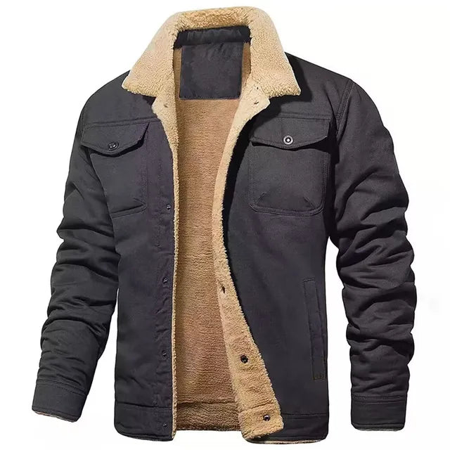 Blouson Homme Zippé Éclair Sport Chic
