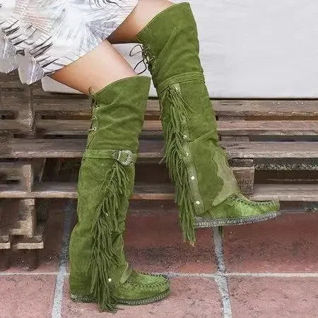 Bottes Hiver Femme Chaussures Ajustables et Confortables