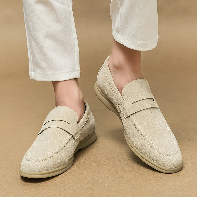 Mocassins Homme Marine Casual Chic - PanierRoyale