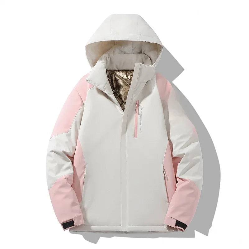 Veste Ski Femme Color Block Hiver