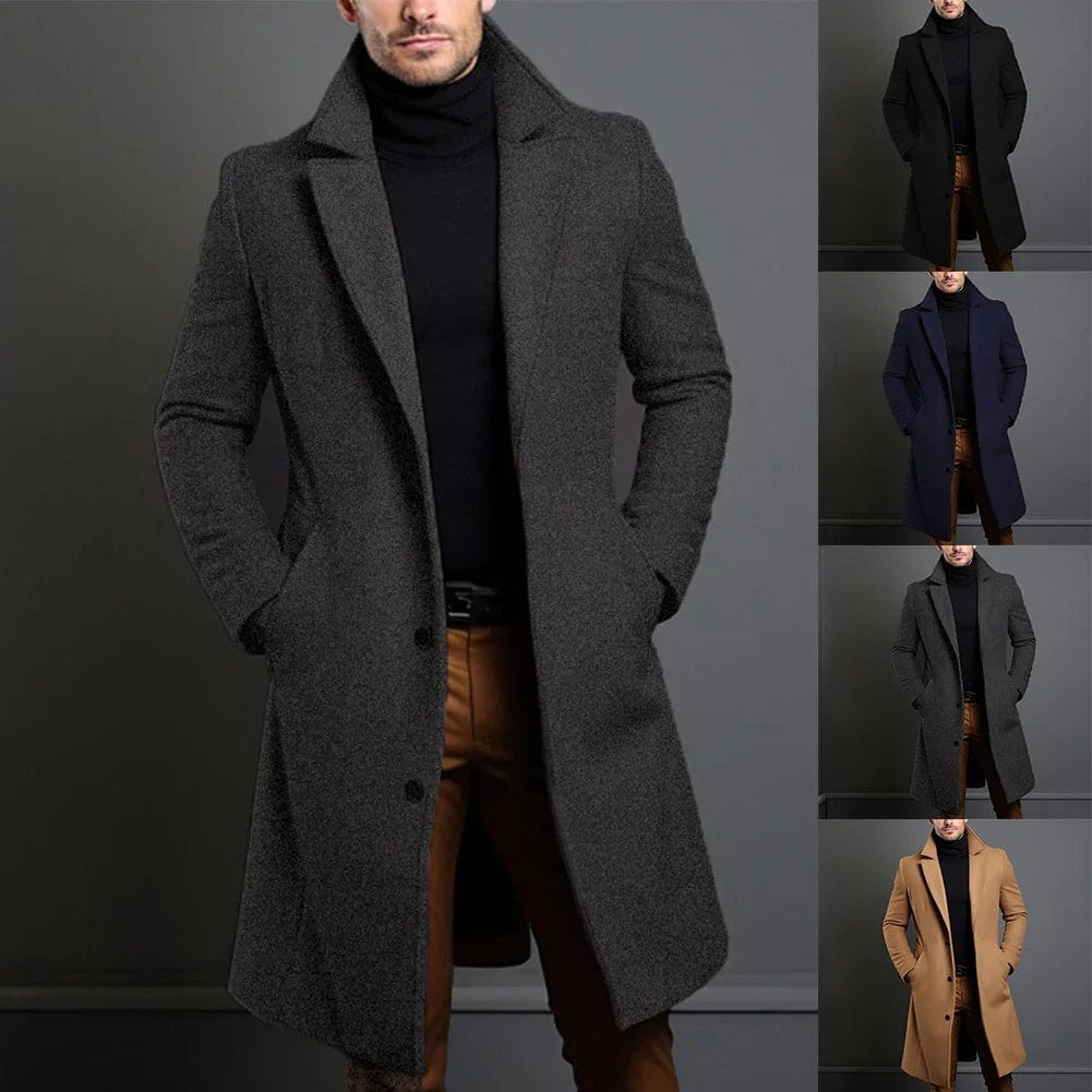 Manteau Hiver Chaud en Laine