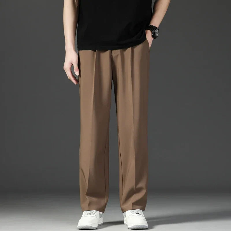 Pantalon Homme Droit Confortable Relaxe - BerlinGlamour