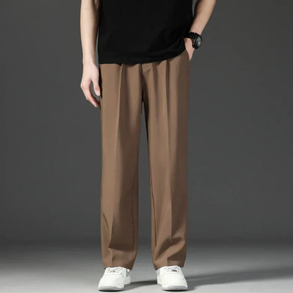 Pantalon Homme Droit Confortable Relaxe - BerlinGlamour