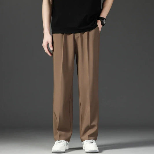 Pantalon Homme Droit Confortable Relaxe - BerlinGlamour