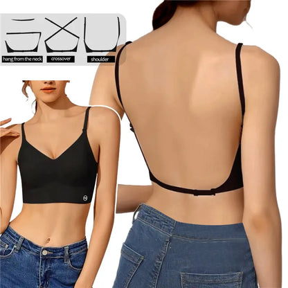 Soutien-gorge Femme Sans Couture Dos Nu Push-up