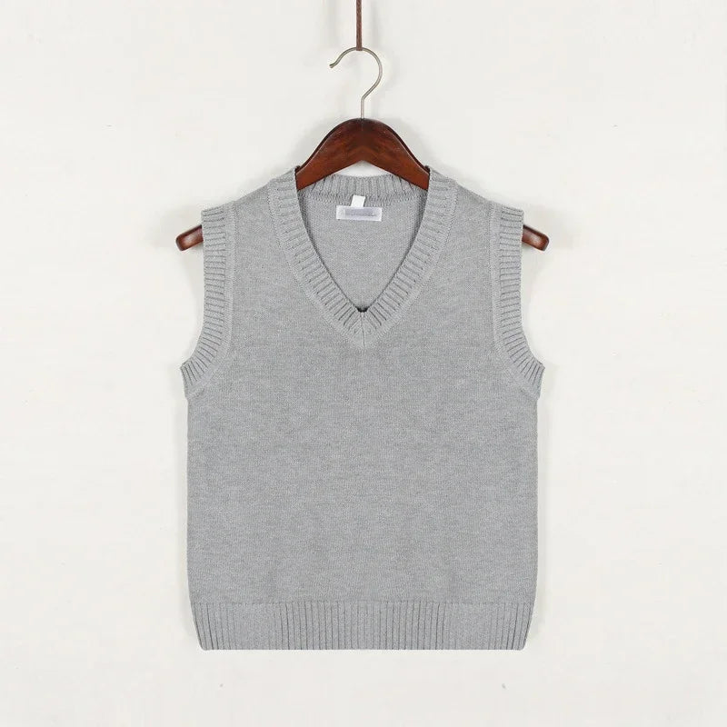 Pull Marin Gilet Col Rond pour Homme