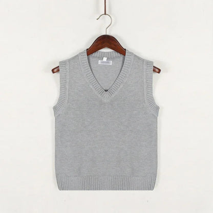 Pull Marin Gilet Col Rond pour Homme