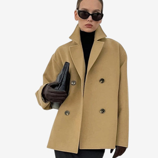 Manteau Femme Reversible Chic et Élégant - PanierRoyale