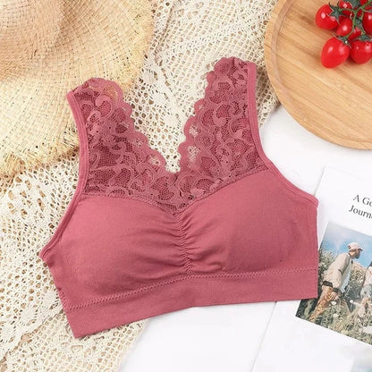Soutien-gorge Femme Dentelle Sans Armature Confort Léger