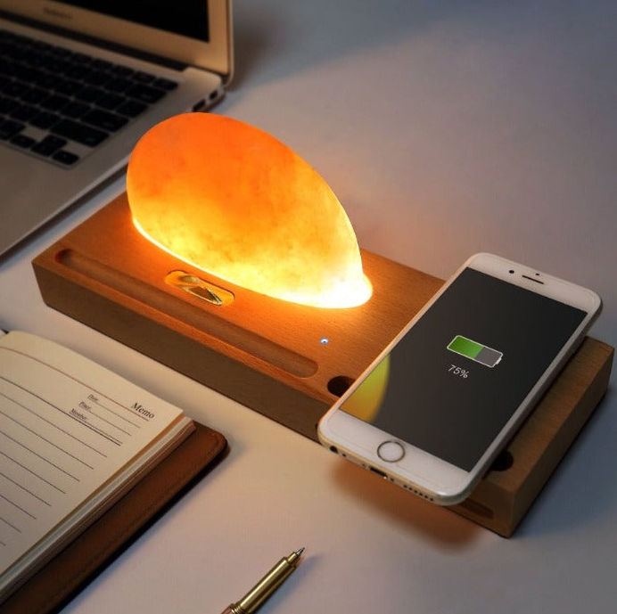 Selora™ – Lampe De Table Charge Sans Fil & Lueur Apaisante