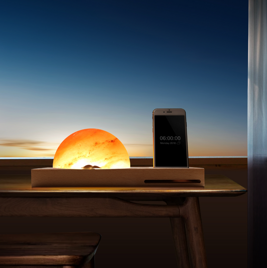 Selora™ – Lampe De Table Charge Sans Fil & Lueur Apaisante