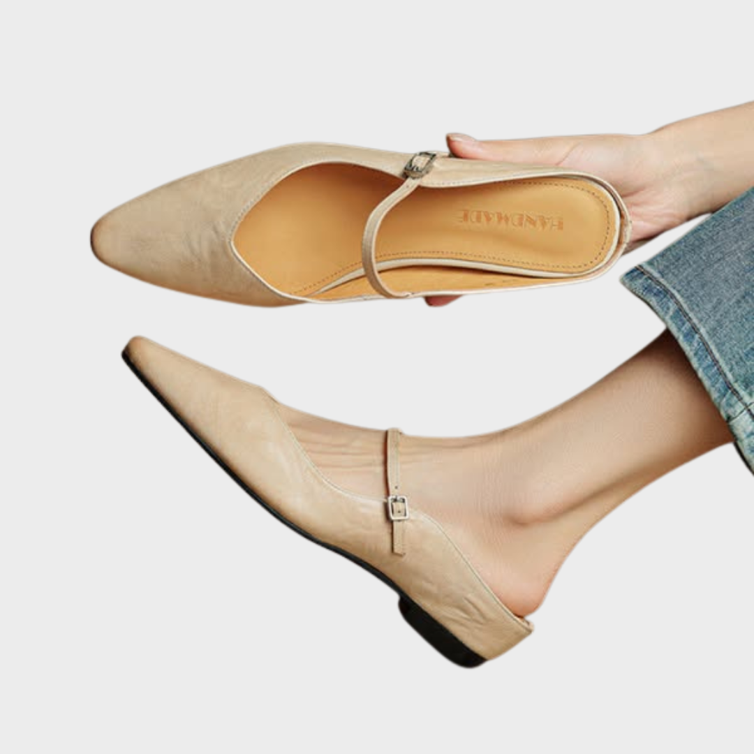 Mules Femmes en Cuir Authenticité Luxe - BerlinGlamour