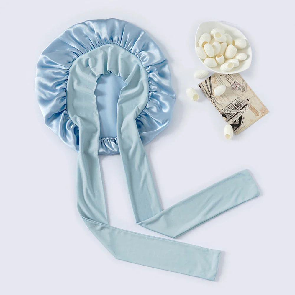 Bonnet de nuit doux et chaud en coton