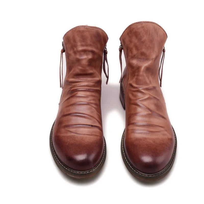 Bottines Chelsea Cuir Homme Élégantes et Confortables