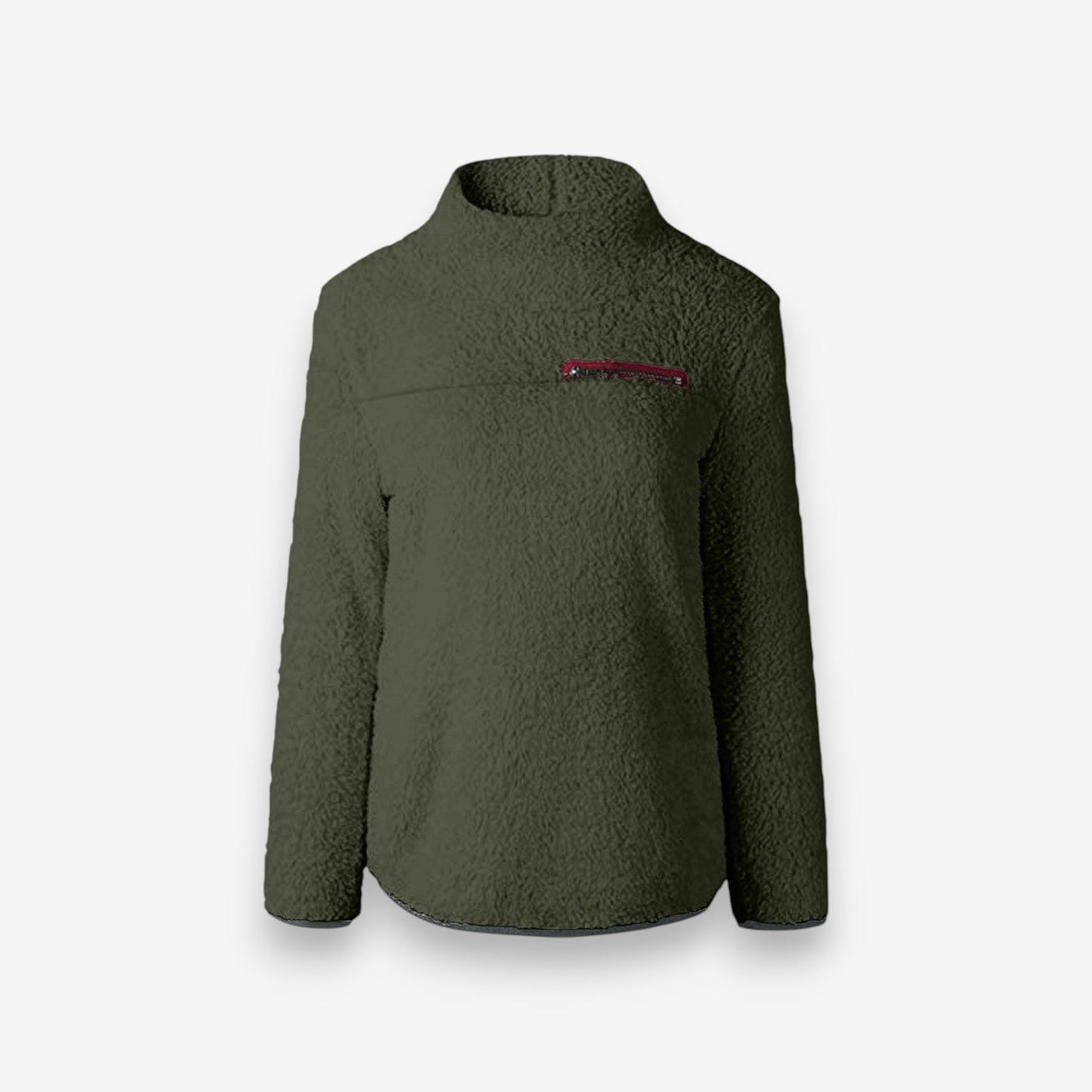 Pull à Capuchon Douillet avec Poche Zippée