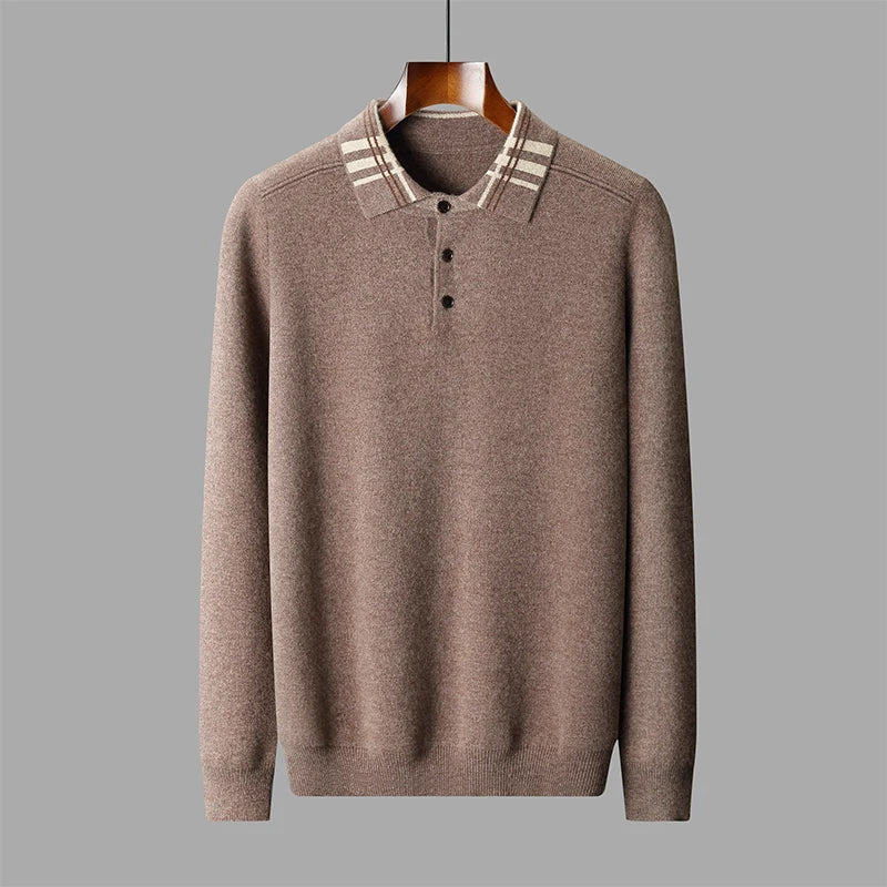 Pull Homme Hiver Classique en Laine