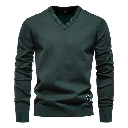 Pull Homme Col V Doux et Confortable