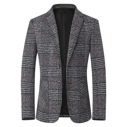 Blazer Homme Tweed Élégant Valentino