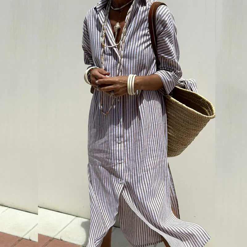 Robe Chic à Manches Longues pour Femme