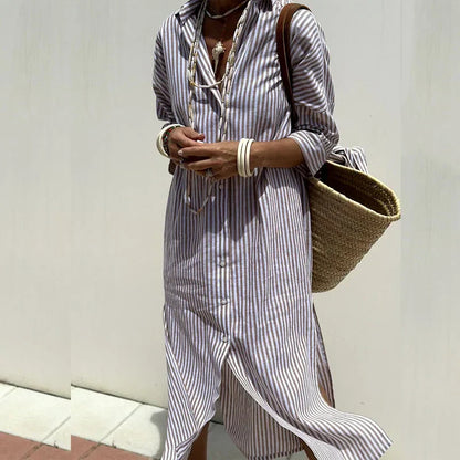 Robe Chic à Manches Longues pour Femme