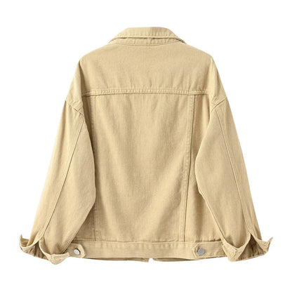 Veste En Jean Décontractée Pour Femme | Avec Bouton