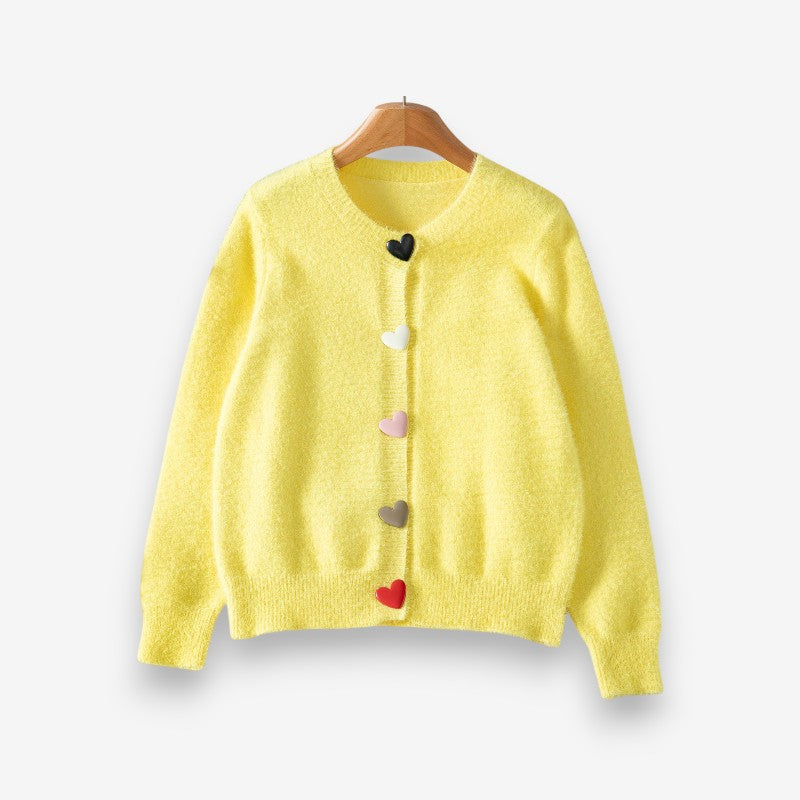 Cardigan Femme à Manches Longues Doux et Confortable - PanierRoyale